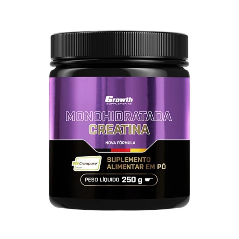 Creatina Monohidratada Creapure Growth Supplements 250g