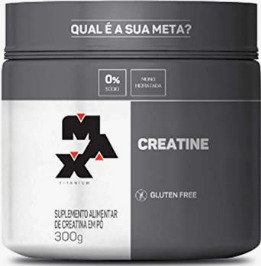 Creatina Max Titanium — visão alternativa do pote