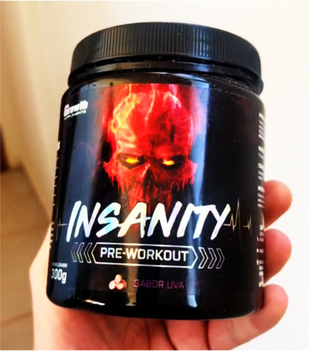 Insanity Pré-Treino Growth Supplements 360g