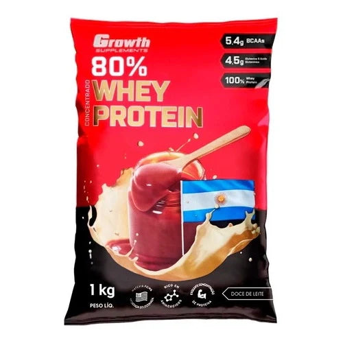 Whey Protein Concentrado Growth Supplements 1kg